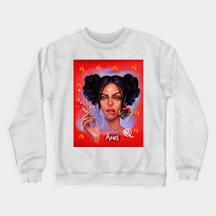 Aries zodiac sign Crewneck Sweatshirt